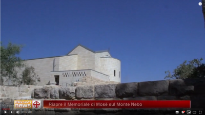 Riapre il Memoriale di Mosè sul Monte Nebo