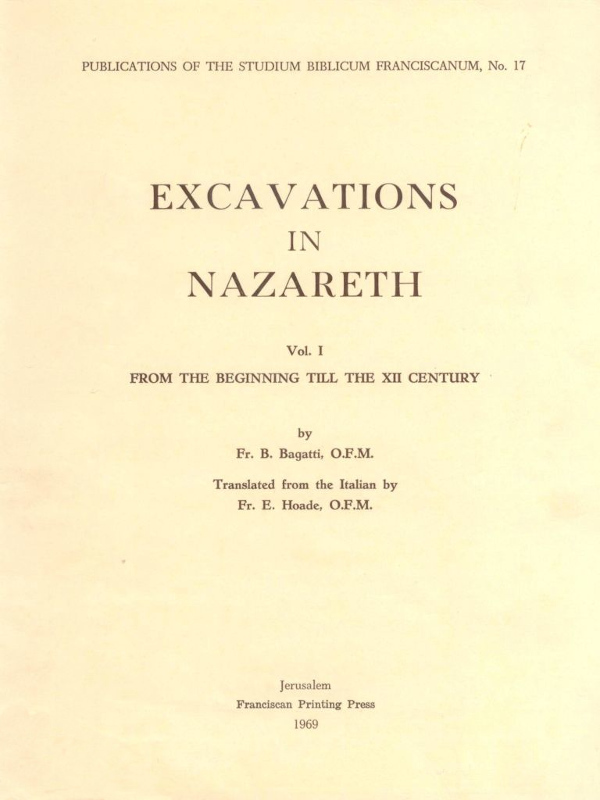 Bagatti, Excavations in Nazareth I