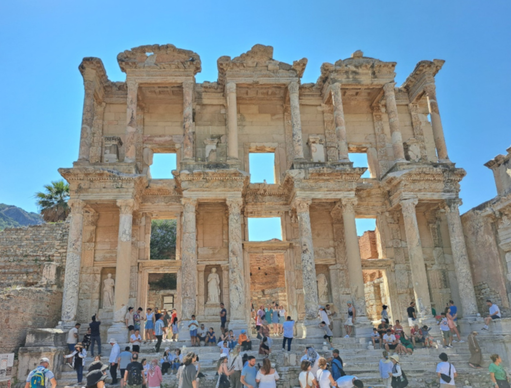Turchia 2023 - Efeso, Biblioteca di Celso