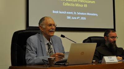 Joseph Patrich (professore emerito della Hebrew University of Jerusalem e autore del volume)