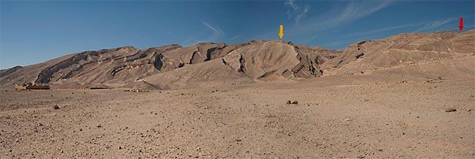 Maale Akrabim - Strada romana