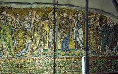 Betlemme Basilica Mosaici 07 Ascensione