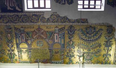 Betlemme Basilica Mosaici 08 Sinodi