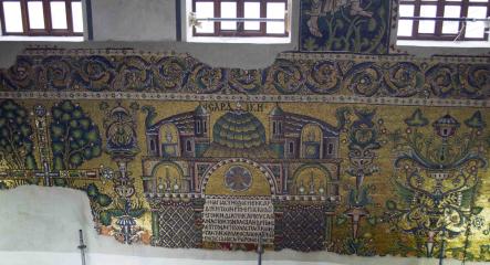 Betlemme Basilica Mosaici 09 Sinodi