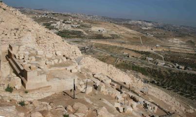 Herodion 05 Tomba di Erode