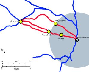Emmaus 10 Mappa